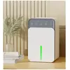 QJRRX Deshumidificateur d air Déshumidificateur Electrique avec LCD Écran 12H Timer 2 Modes Arrêt Automatique
