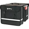 BRN Luxe dubbele fietstas Zwart - 25 liter