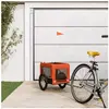 VIDAXL CLARENCE® Remorque de vélo/Chariot de transport - pour animaux ...