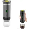 PRUMYA 12V Machine à Cafe Voiture - 3 En 1 Cafetière Portable pour Voyage - 72W Cafetiere Camping-car - Chauffage Rapide