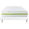 LUXURY LITERIE - ENSEMBLE MATELAS + SOMMIER - REVERIE - 160 X 200 CM - TAPISSIER - FERME - FACE ÉTÉ/HIVER