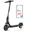 RCB Trottinette Electrique pliable de Pneu 8.5" APP Moteur de 350W LCD Ecran Mode 3 Vitesses Max 25km/h Noir
