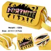 Trousse à crayon Fortnite Jaune 21x11x7cm
