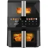 Cecotec Friggitrice ad Aria Cecofry DuoLevel DuoSize, Friteuse, Noir