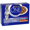 PURINA ONE Adulte 8 x 85 g pour chat - lot mixte (4 variétés)