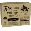 FELIX Tendres Effilés en Gelée : Thon, Cabillaud, Saumon, Carrelet