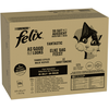 Jumbopack Felix Tendres Effilés 120 x 85 g pour chat - thon, saumon, c...
