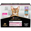 Purina PRO PLAN Adulte Delicate Digestion Dinde Poisson Sauce 10x85g