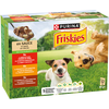Purina Friskies Adult en sauce boeuf, poulet, agneau pour chien   12 x 85 g