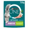 750g de nourriture pour chat Purina ONE sensitive sèche