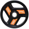 Disque de musculation Softee Modern - 15 kg - Poignées de barre de 50 mm