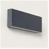 Ledkia Applique Murale Led 20w Extérieur Aluminium Sélectionnable Cct ...