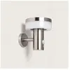 TECHBREY Applique Murale Extérieure Solaire LED 1.5W Aluminium avec Dé...