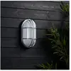 Plafonnier Extérieur Ovale - TECHBREY - Fjord - Acier Galvanisé - IP44