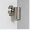 Applique Murale Extérieure Acier Inoxydable Satin Argent
