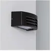 Applique Murale Extérieure Aluminium Riva Noir