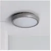 Plafonnier Rond Extérieur Curio Ip65 Gris Ø300 Mm Gris