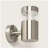 Applique Murale LED TECHBREY Inti Inox 6W Blanc Chaud 3000K