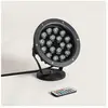 TECHBREY Spot Extérieur led 18W rgb Colmar rgb