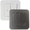 Interrupteur pour Volets Roulants Automatiques Classic - TECHBREY - 80x80x30mm - Argent
