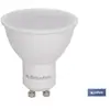 COFAN Ampoule led dichroïque GU-10 (5W 5000K 400lm) IP20 Ø5x5,7cm en aluminium et acrylique blanc