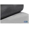 COFAN Filet de Jardin Plastique Carré 10mm Gris Argent 1x25m