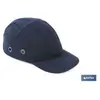 COFAN Bouchon de sécurité avec protection anti-choc EN812, taille unique en ABS bleu