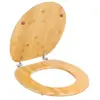 WADIGA Abattant WC bambou 37x44x5cm