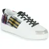 Lage Sneakers Desigual FANCY TARTAN Wit