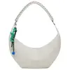 Desigual, Sac à main, Zante Half Logo Crossbody Bag, Beige