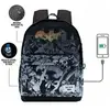 KARACTERMANIA Batman Skulls-HS Sac à dos 1.3 Noir, Noir, Einheitsgröße, HS 1.3 Skulls Sac à dos
