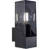 FORLIGHT Aplique Exterior IP54 led 15W Gris Urbano E27 para Jardín, Te...