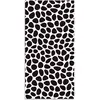 Tapis Vinyle Panorama Motif Pavé Noir 40x80 cm - Tapis pour Cuisine Bu...