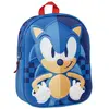 Sac à dos 3D - CERDA - Sonic the Hedgehog - Bleu vif - Matériaux léger...