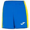 Joma Maxi Short Dames - Royal / Geel | Maat: S