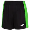 Joma Maxi Short Dames - Zwart / Fluo Groen | Maat: S