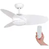 Ventilateur de Plafond Kekai Levante DC 105x38 cm 55W Blanc avec Pales...