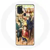 Coque pour Samsung Galaxy A21s One Piece Luffy Affiche Equipages Manga...