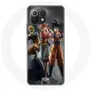 Coque pour Xiaomi Mi 11 Lite Sangoku naruto Luffy one piece Dragon Bal...
