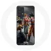 Coque pour Samsung Galaxy A32 4G Sangoku naruto Luffy one piece Dragon...