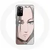 Coque pour Xiaomi Redmi Note 11s 5G Annie Manga L'Attaque des Titans M...