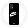 Coque pour samsung galaxy A32 5G Nike Logo blanc fond Noir Maniacase