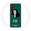 Coque pour Samsung Galaxy A32 5G Squid Game Han Mi Nyeo Numéro 212 Man...