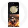 MANIACASE Coque Samsung Galaxy Z Flip5 Demon Slayer Nezuko 3D art anime Manga