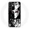 Coque pour Samsung Galaxy S22 Sangoku Naruto Luffy one piece Dragon Ba...