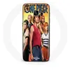 Coque pour Samsung Galaxy S6 Edge Anime One Piece Luffy Affiche Person...