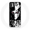 Coque pour Xiaomi Redmi Note 10 5G Sangoku Naruto Luffy one piece Drag...