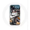 Coque pour Iphone 14 Plus Nike Logo Blanc Roue Moto Maniacase