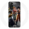 Coque pour Xiaomi Redmi Note 11s 4G Sangoku naruto Luffy one piece Dra...