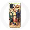 Coque pour Samsung Galaxy A51 4G One Piece Luffy Affiche Equipages Man...